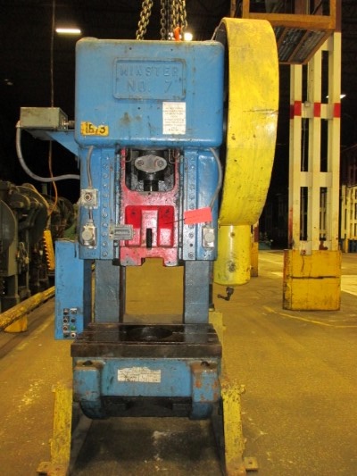 71 TON MINSTER MODEL #7 OBI SINGLE CRANK PRESS