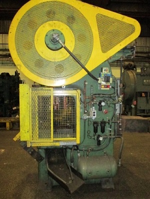 60 TON MINSTER MODEL #70-4 GAP FRAME SINGLE CRANK PRESS