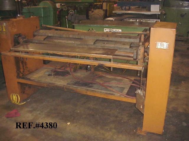 CARBIDE MODEL #9851 FINGER BRAKE