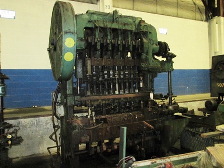 WATERBURY-FARREL MODEL #200-11 TRANSFER PRESS, CRANK EYELET