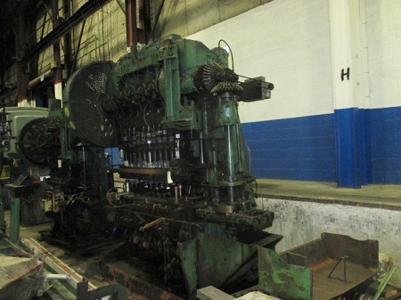 WATERBURY-FARREL MODEL #200-11 TRANSFER PRESS, CRANK EYELET