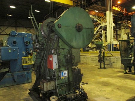 WATERBURY-FARREL MODEL #200-11 TRANSFER PRESS, CRANK EYELET