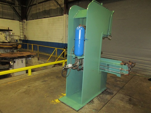 100 TON ELMES HYDRAULIC STRAIGHTENING PRESS