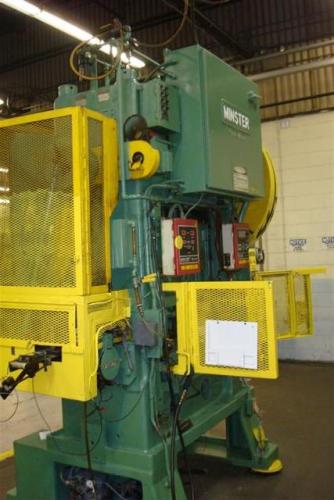 60 Ton, MINSTER P2-60-36 PIECE MAKER W/ POWER COIL HIGH SPEED PRESS