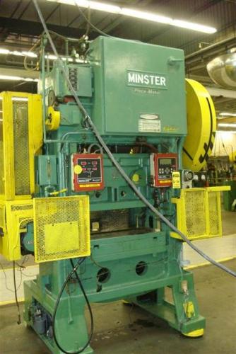 60 Ton, MINSTER P2-60-36 PIECE MAKER W/ POWER COIL HIGH SPEED PRESS