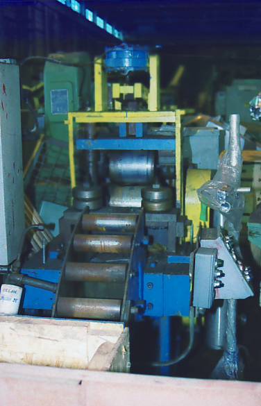 10 X 2.5 COIL PINCH ROLL w/TOP-BOTTOM SUPPORT