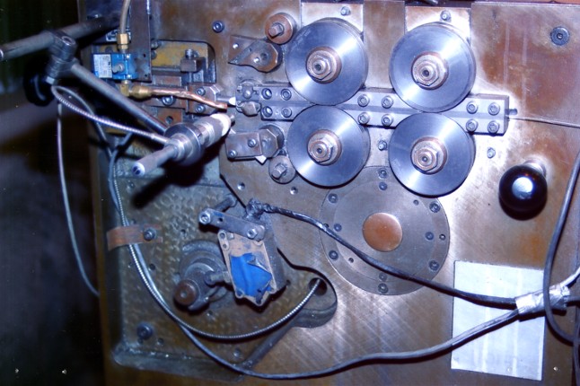 TORRINGTON #W11A, WIRE SPRING COILER, WIRE DIA. .015 TO .072