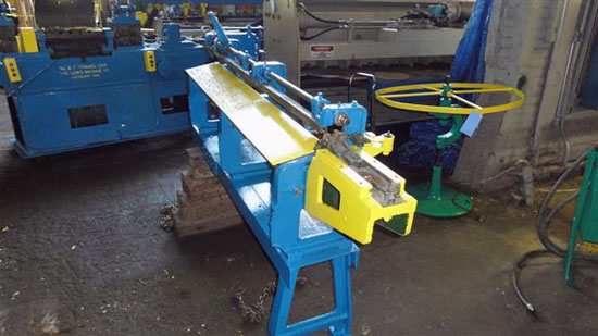 LEWIS MODEL #8-F, WIRE STRAIGHTENING & CUTTING MACHINE