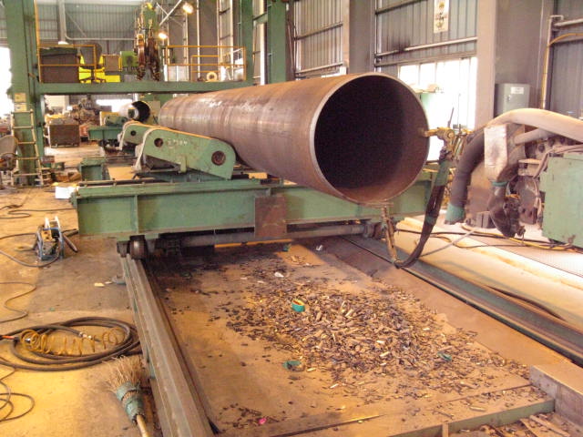 DSAW HEAVY GAUGE PIPE MAKING PLANT BY 3 ROLL BENDER