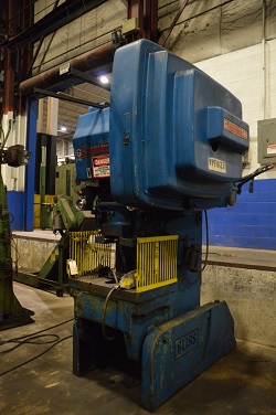 60 TON, BLISS MODEL #C-60, OBI PUNCH PRESS