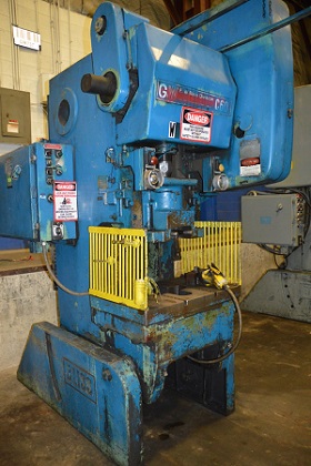 60 TON, BLISS MODEL #C-60, OBI PUNCH PRESS