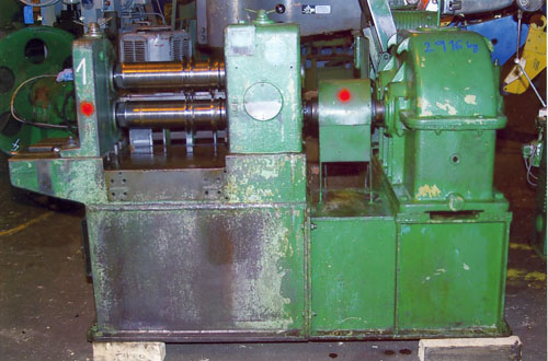 17-1/2 x 2-1/2 x 2200# KZ SLITTING LINE