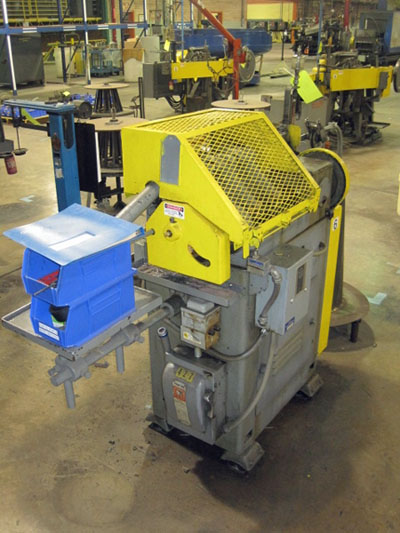 BUNDGENS MODEL #UDI/350, WIRE STRAIGHTENER & CUTOFF