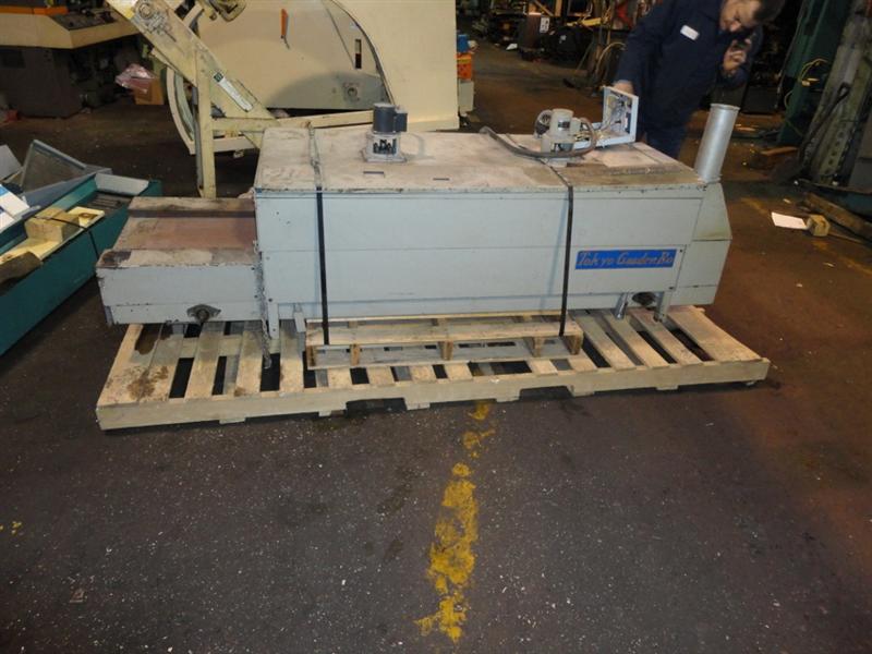 TOKYO GASDEN #TBE415 BELT CONVEYOR TEMPERING OVEN