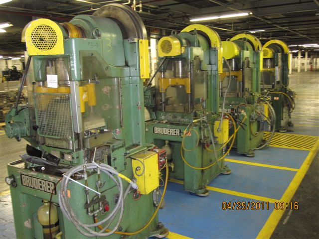 30 TON BRUDERER #BSTA-30 HIGH SPEED PRESS
