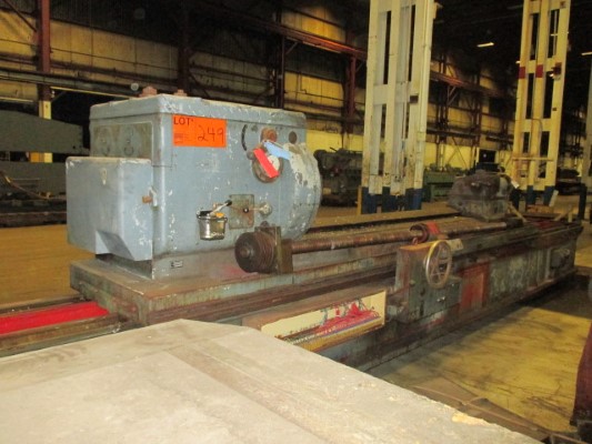 24 X 98.5 HERKULES MODEL #WS-300 ROLL GRINDER