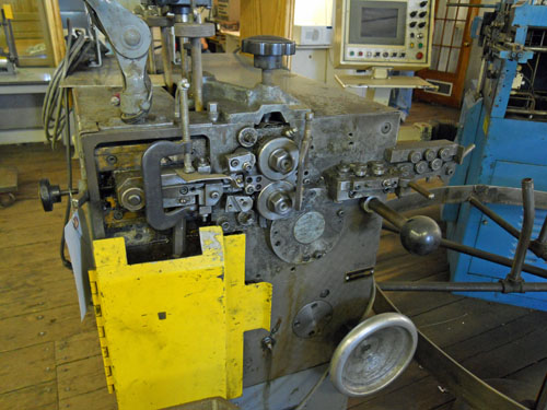 TORIN MODEL #W10A SEGMENT TYPE SPRING COILING MACHINE