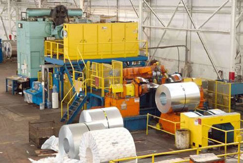 400 TON WARCO PRESS LINE, BED SIZE 72 x 96