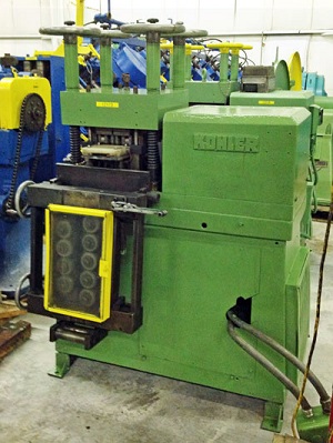 7 (178MM) KOHLER 19 ROLL LIGHT GAUGE STRIP LEVELER