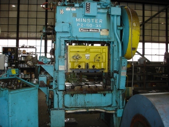 60 TON, MINSTER MODEL P2-60-36, SSDC PRESS