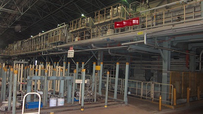 1250mm HOT DIP CONTINUOUS GALVALUME AND GALVANIZING LINE (CGL)