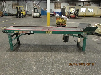 AUTOMATED CONVEYOR SYSTEMS 16 X 115 FLAT BELT TYPE