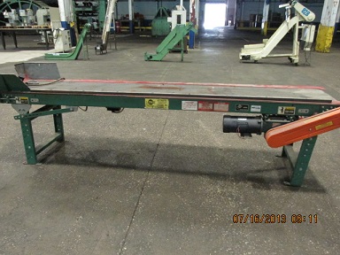 AUTOMATED CONVEYOR SYSTEMS 16 X 115 FLAT BELT TYPE