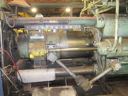 1700 TON LOEWY OIL HYD. COPPER ROD/TUBE EXTRUSION PRESS W/ INTERNAL PIERCER