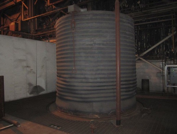 110 H x 114 W RAD-CON WIRE BELL ANNEALING FURANCE