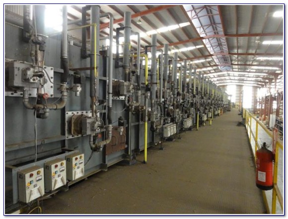 DANIELI WEAN UNITED HOT DIP GALVANIZING AND COIL COATING LINE
