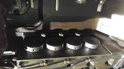 PELTZER & EHLERS MODEL# GB-20-4, 4 DIE, 5 STATION BOLTMASTER