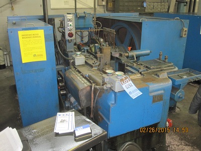 5/16 WATERBURY-FARREL Mdl# 11 ODDS HAND FEED OPEN DIE SGL STROKE RE HEADER