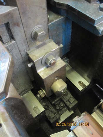 5/16 WATERBURY-FARREL Mdl# 11 ODDS HAND FEED OPEN DIE SGL STROKE RE HEADER