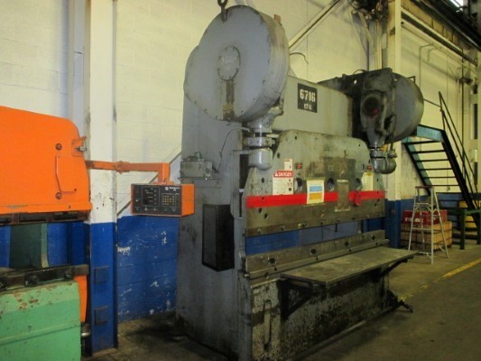 115 TON CINCINNATI SERIES 7 PRESS BRAKE