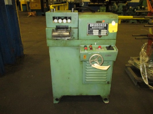 5 (127MM) 19 ROLL BRUDERER PRECISION STRAIGHTENER