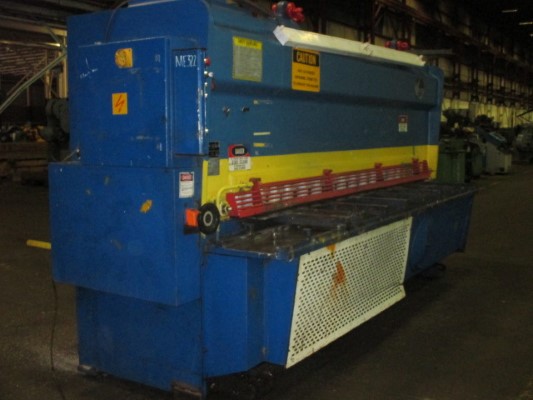 10' x 1/2 ATLANTIC HYDRAULIC SHEAR, YR 1995