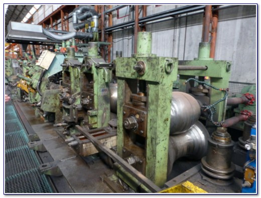 8.5 x 0.40 (219MM X 10MM) VOEST ALPINE RAFTED CAGE FORMING TUBE MILL