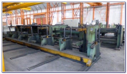 8.5 x 0.40 (219MM X 10MM) VOEST ALPINE RAFTED CAGE FORMING TUBE MILL