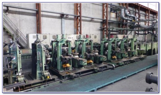 8.5 x 0.40 (219MM X 10MM) VOEST ALPINE RAFTED CAGE FORMING TUBE MILL