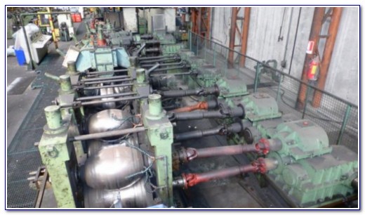 8.5 x 0.40 (219MM X 10MM) VOEST ALPINE RAFTED CAGE FORMING TUBE MILL