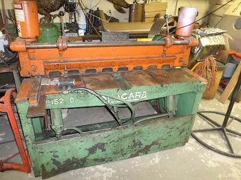 16GA X 52 NIAGARA Mdl# 152G AIR OPERATED SHEAR