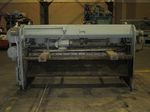 10 GA x 8' CINCINNATI MDL# 1008 MECHANICAL SQUARING SHEAR