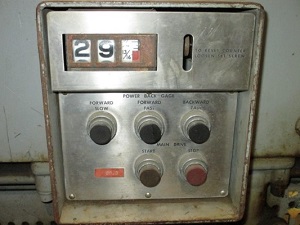 10 GA x 8' CINCINNATI MDL# 1008 MECHANICAL SQUARING SHEAR