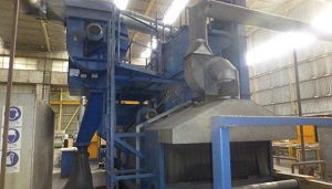 78 (2000mm) x 2 (50mm) x 20,000# GIETART SHOT BLASTING LINE