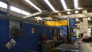 78 (2000mm) x 2 (50mm) x 20,000# GIETART SHOT BLASTING LINE