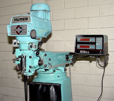 9 x 42 HURCO VERTICAL MILLING MACHINE