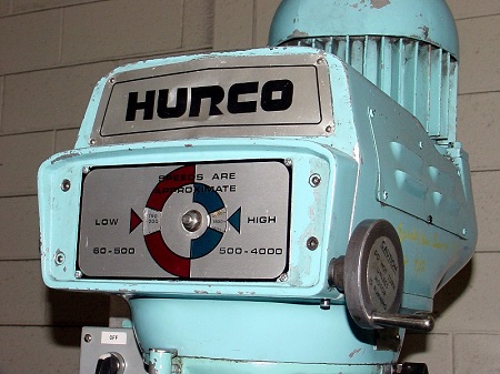 9 x 42 HURCO VERTICAL MILLING MACHINE