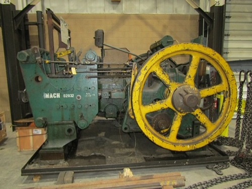 3/4 MANVILLE Mdl# 5B OPEN DIE DOUBLE STROKE MAGAZINE FEED ROD HEADER