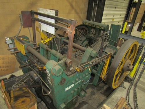 3/4 MANVILLE Mdl# 5B OPEN DIE DOUBLE STROKE MAGAZINE FEED ROD HEADER