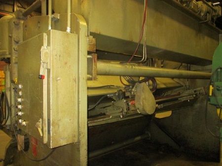 3/8 x 10' PACIFIC MODEL 375R10 HYDRAULIC SQUARING SHEAR